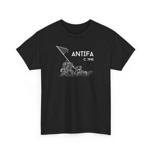 ANTIFA c. 1945 T-Shirt - Patriotic Anti-Fascist Liberty Tee 103